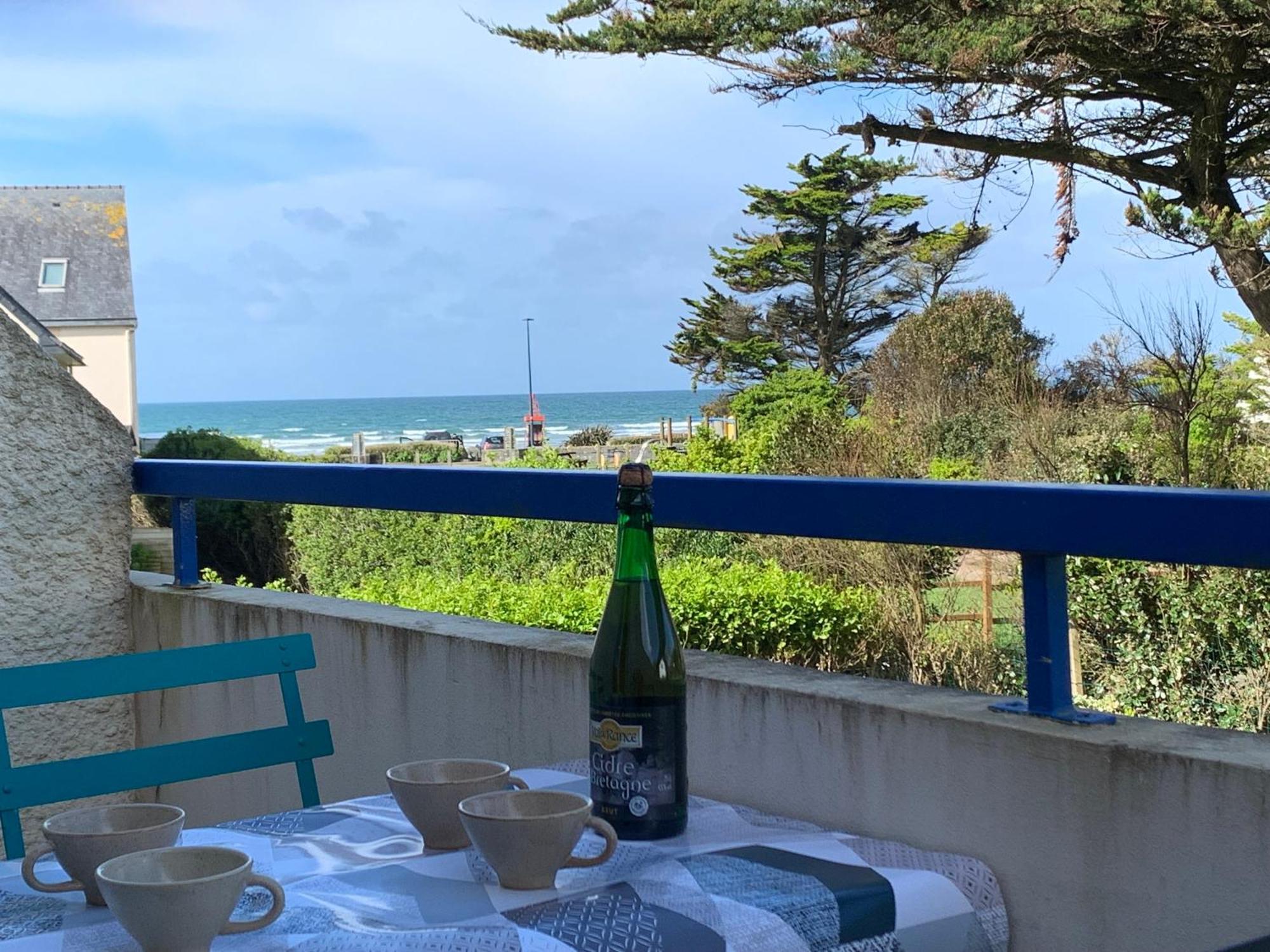 Saint-Nic Studio Duplex Vue Mer 100M De La Plage מראה חיצוני תמונה